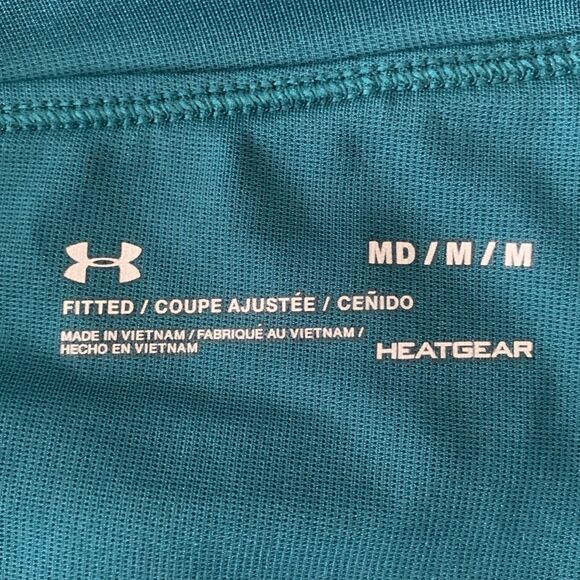 Under Armour Motion Skort/Skirt-Shorts Teal Skirt with Pleated Detail Size M - Picture 7 of 7